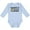 AE-Light Blue, variant on Inktastic Daddy's Fishing Buddy Boys Long Sleeve Baby Bodysuit