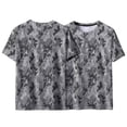 thumbnail image 3 of Yaoyar Mens and Womens Camouflage T-Shirt Sports Fitness Short Sleeve Blouse Military Camo Tees Summer Outdoor Crewneck Vintage Shirt Athletic Workout Tops,Camouflage,3XL, 3 of 8
