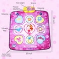 thumbnail image 3 of AOKESI Dance Mat Toys for Girls Age 3-10, Dance Mixer Rhythm Step Play Mat with LED Lights, Built-in Music, 3 Challenge Levels, Dance Pad Game Toy Gift Electronic Dance Pad for Girls Boys, 3 of 6