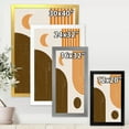 thumbnail image 4 of Designart 'Rainbow In Earth Tones Abstract Geometric Art' Modern Framed Art Print, 4 of 4