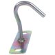 thumbnail image 3 of Fan Fixture Metal J Shaped Ceiling Mount Hook Hanger 80mm Height, 3 of 3