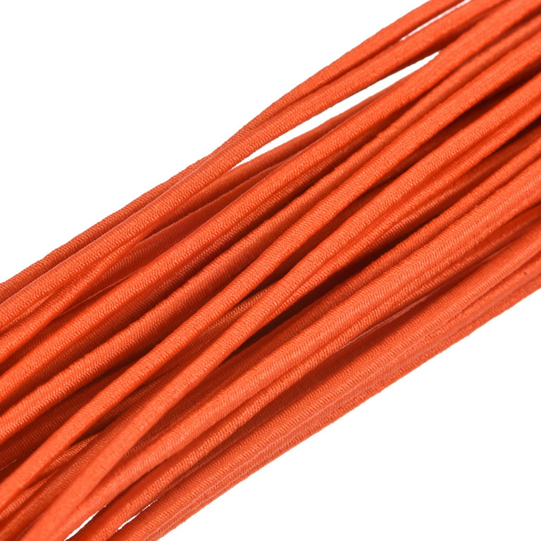 Elastic Cord Stretchy String 2mm 49 Yards Orange for Crafts, Bracelets,  Necklaces, Beading