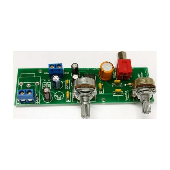 LM386 Audio Amplifier Kit With Tone Control, 2 Pin Screw Termial & RCA Output