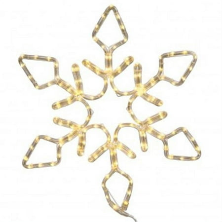 Vickerman 60" LED 338Lt PureWht Diamond Snowflake LED Novelty Light