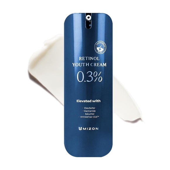 Crema MIZON Retinol Youth al 0,3% con péptidos de manteca de karité, 27 ml