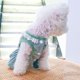 thumbnail image 4 of Vestido de arnés para perro con anillo de correa estampado de conejo falda de princesa para mascotas ropa de gato ropa de cachorro para perros pequeños medianos traje de perrito para niña Namotu CZCW-ZC414-9, 4 of 7