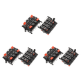thumbnail image 1 of 6 Pcs 64X40X20mm 8 Positions Bornes de Haut-Parleur à Ressort, 1 of 5