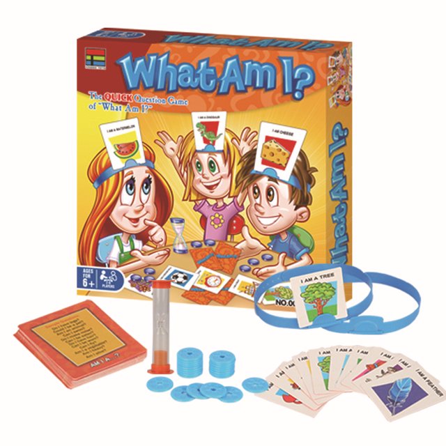 Juego de mesa de adivinanzas de nueva edición para familias y niños a partir de 8 años (paquete de 1) JM