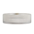 thumbnail image 5 of 14 Inch Round Crystal Glass Vessel Sink Clear Transparent No Faucet, 5 of 6