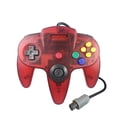 thumbnail image 2 of Controlador N64 clásico negro, joystick de control de juego con cable retro, 2 of 3