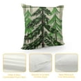 thumbnail image 4 of Qinduosi Watercolor Christmas Tree Pillow Covers Inch Green Black White Buffalo Plaid Decorative Pillow Cases Xmas Holiday Square Throw Pillows Set of  Home Decor For Sofa Couch Bedroom Porch Outdoor, 4 of 5