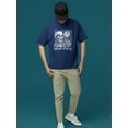 thumbnail image 2 of Creep It Real Skeleton Halloween Graphic - Men's T-shirt, 2 of 4