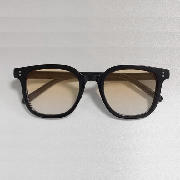 2026 New Korean Black Frame Sunglasses for Women High Quality UV Resistant Sunscreen Sunglasses for Men UV400