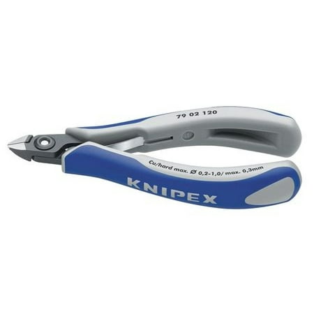 KNIPEX 79 02 120 4-3/4" Precision Diagonal Cutting Plier Up to 5 lb.
