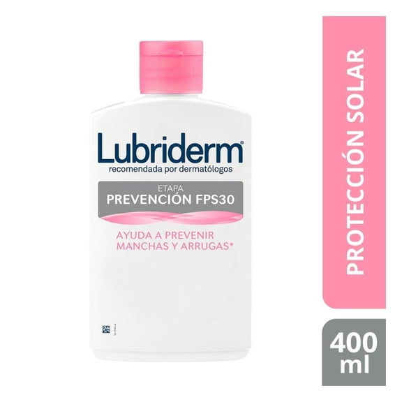 Crema corporal Lubriderm prevención FPS30 400 ml