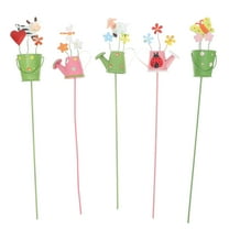 unbranded 20 Pcs Garden Stake Picks Decorative Metal Plant Pick for Flower Pot Plant Pot