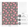 thumbnail image 2 of 2 Pcs Pioneer Flower Floral Print Pattern Kitchen Towels, Funny Microfiber Dish Towel Set, 18" X 26" Tea Towels, 2 of 6