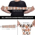 thumbnail image 3 of Kdxio Sushi Roll Print UV Sun Protection Arm Sleeves - Tattoo Cover Up - Basketball Arm Sleeve UPF 50 Cooling for Men Women, 3 of 7