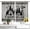 Farmhouse, variant on Rustic Black White Kitchen Curtains Short Small Funny Quotes Farmhouse Wooden Plank Wood Knife and Spoon Rod Pocket Country Farm Bedroom Living Room Treatment Fabric 2 Panels 27.5Wx39H Inch