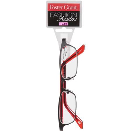 Foster Grant: Glasses Fashion Readers +2.50, 1 Ct