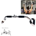 thumbnail image 4 of qibylift Wide Grip Lat Pull Down Bar Cable Attachment LAT Pull Down Bar Press Down Machine Attachments V-Shaped Bars with Rubber Handgrips & Revolving Hanger, 4 of 7
