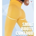 thumbnail image 2 of QRIC Women High Waist Seamless Leggings Smile Contour Butt Lift Anti Cellulite Leggings for Workout, 2 of 6
