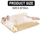 thumbnail image 2 of Cama de verano con autoenfriamiento para perros medianos y pequeños, sofá cama duradero para perros y gatos, acogedora y fresca cama de ratán para cachorros y gatos con base antideslizante., 2 of 6