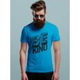 thumbnail image 2 of Be Kind Craquelure T-Shirt Men -Image by Shutterstock, Male Small, 2 of 4