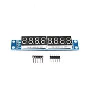 Treedix 5 pcs MAX7219 8-Bit Digital Display Module 7-Segment Numeric LED Display Serially Interfaced Compatible with Arduino