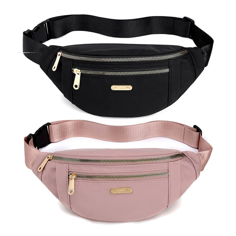 Black Fanny Packs for Women Crossbody Belt Bags Waist Pack for Teen Girls  Bum Hip Bag for Travel Hiking Cycling Running Bag - China Waist Bag and  Waist Pack price