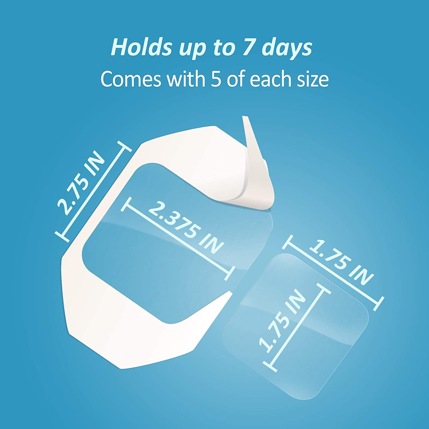 Nexcare Tegaderm Waterproof Transparent Dressing 10 ct (Pack of 2)