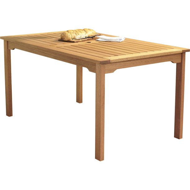 Callaway Rectangular 29" Table, Umbrella Hole Diameter 2.5'', Adult