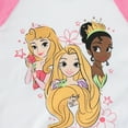 thumbnail image 5 of Disney Princess Short Sleeve T-Shirt and French Terry Shorts Set (Girls), 2 Piece Set, Sizes 2T-6X, 5 of 7