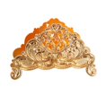 thumbnail image 1 of Zinc Alloy Carved Napkin Holder Tissue Dispenser for Home Counter Decor, 1 of 5