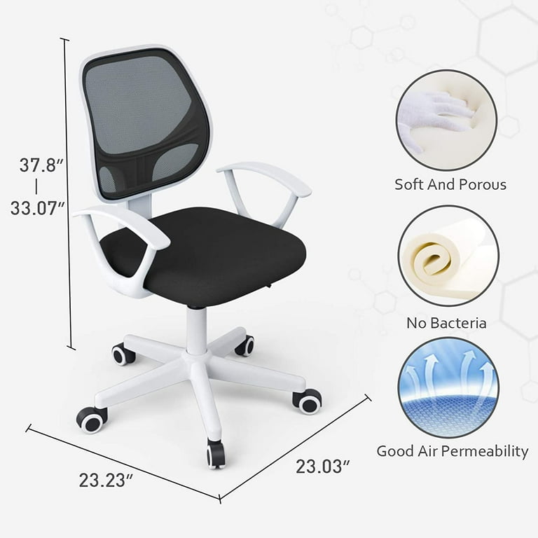 Mecor Kids Desk Chair Teens Computer Chair with Low Back Arm Adjustable Swivel Study Chair Walmart