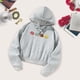 thumbnail image 1 of Sudadera con capucha para mujer, suéter recortado, otoño e invierno, informal, cómoda, con cordón, sudadera con capucha para adolescentes y niñas, Gris, 1 of 8
