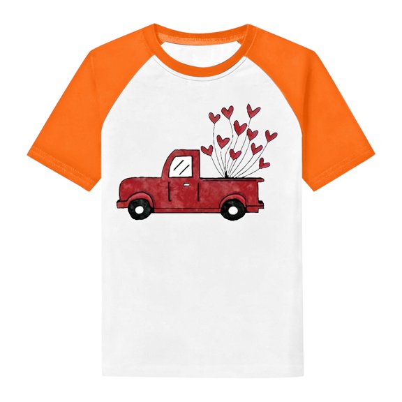 Boy Tops Size 14-16 Crew Neck Solid Color Back To School Short Sleeve T-Shirt Fashion Casual Beach Holiday Shirts Preppy Summer Clothes for Girls