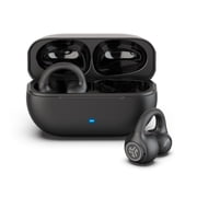 Open Box JLab Flex Open Earbuds, Black, Open-Ear Clip Design, 21+ Hr Playtime, IPX4, Multipoint, Clear Calls, Fast Pair