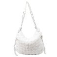 thumbnail image 1 of Bolso Bandolera Con Masa Hombro Acolchado Diario para Mujer Color Sólido, 1 of 9