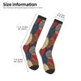 thumbnail image 2 of Lukts Chaussettes à Motif de Feuilles d'Automne pour Femmes et Hommes, Cadeaux pour le Golf, la Chasse, le Camping, la Randonnée, le Ski, la Lecture, les Sports et Plus, 2 of 6