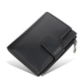 thumbnail image 1 of Billetera para mujer Sonducket de piel sintética color Negro con bolsillo con cremallera, 1 of 6