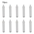 thumbnail image 6 of Ana 10pc Cabinet Door Damper Buffer Silencing Shock Invisible Absorber Wardrobe Closer Stoper Furniture Accessory Home Decor, 6 of 9