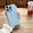 thumbnail image 1 of Solid Color Skin-Feel Mobile Phone Case For IPhone 14 13 12 11 Pro Max Skin-Friendly Phone Cover For IPhone 12 13 14 15 ProMax, 1 of 7