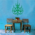 thumbnail image 4 of Large Antique Design Vinyl Chandelier Wall Decal Art, 4 of 4