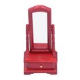 thumbnail image 1 of Muebles para casa de muñecas, espejo de tocador para casa de muñecas 1:12 Accesorios para casa de muñecas Espejo de tocador para casa de muñecas Rendimiento finamente ajustado, 1 of 14