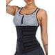 thumbnail image 2 of BR Cinturón abdominal de neopreno ajustable - Negro, 78-83 cm, soporte deportivo para la espalda y cinturón adelgazante, 2 of 5