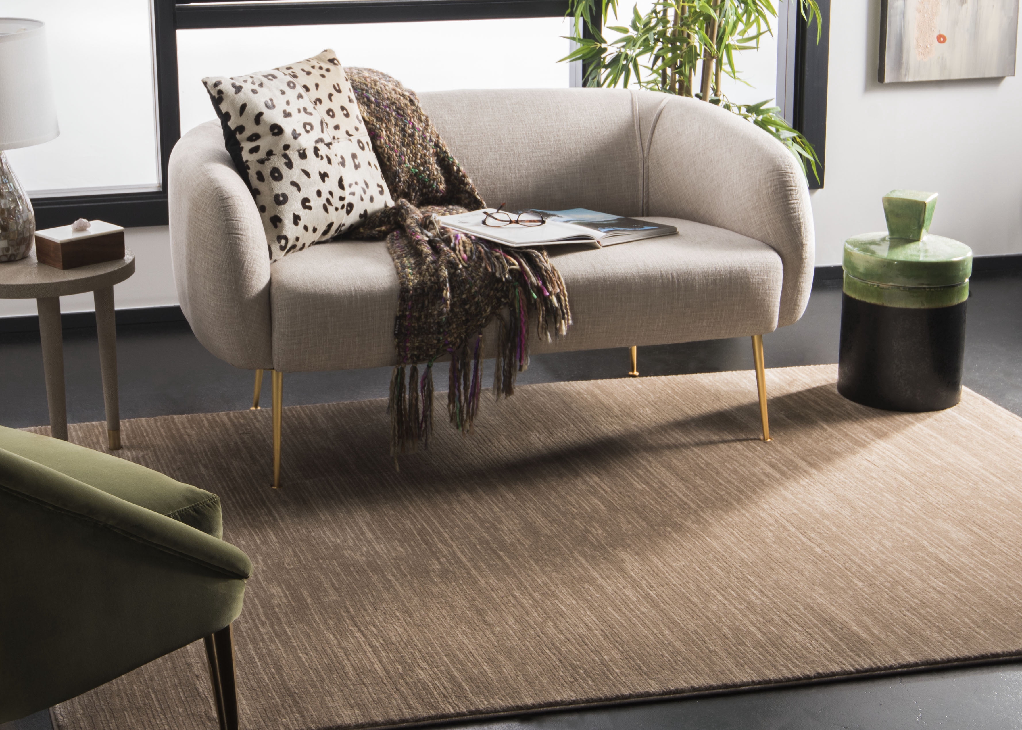 Safavieh Vision Adrasteia Distressed Area Rug, Light Brown, 6' x 8'