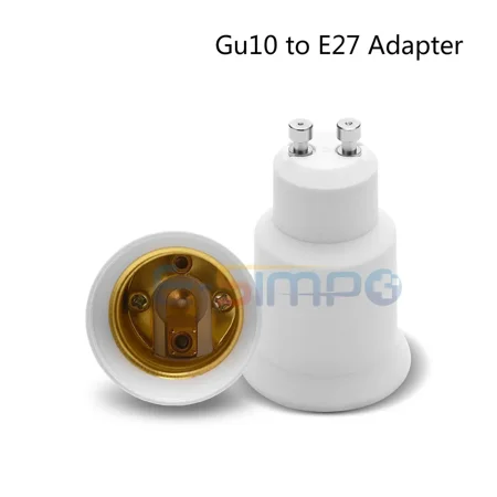 

XUQIANG 2pcs E26 E27 E39 E40 Gu10 Gu24 MR16 G5.3 G23 G24 G9 B22 BA15D BA15S LED CFL Lamp Holder Light Socket Converter Extension Adapter