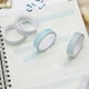 thumbnail image 5 of Set de 5 rollos de cinta washi - 2 metros cada uno • cinta decorativa de 1 cm de ancho • para scrapbooking, diario, planificador DIY y manualidades, 5 of 7