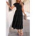 thumbnail image 4 of Vestido midi PRETTYGARDEN con estampado floral para verano 2025 para mujer, 4 of 9